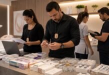 Medicamentos para emagrecimento são alvo de operação em clínica de Porto Velho Investigadores analisam medicamentos para emagrecimento durante fiscalização em clínica estética de Porto Velho