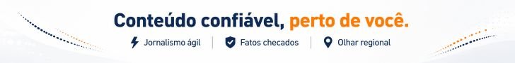 Banner institucional da Política de Privacidade AgoraRO com identidade visual do portal.
