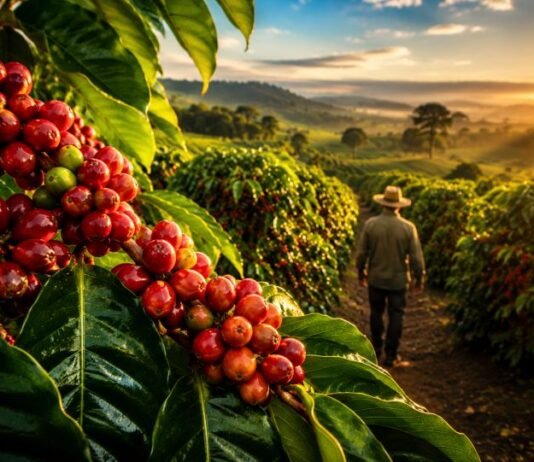 Safra do café em Rondônia reage e reforça força do agro em 2026 Café de Rondônia deve ter safra forte em 2026 com lavouras produtivas no campo