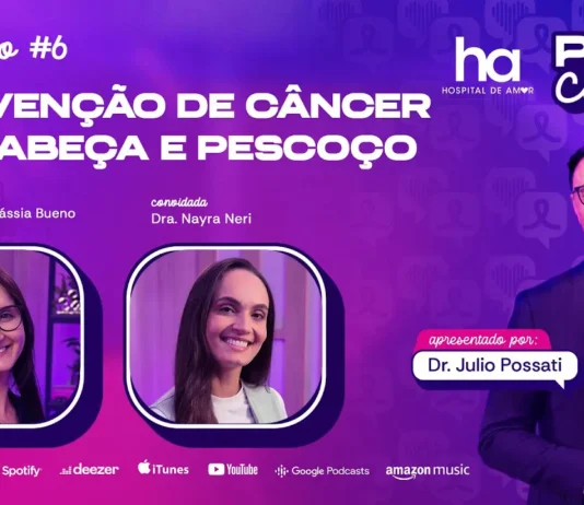 Assista: PrevCast explica prevenção do câncer de cabeça e pescoço e o papel da reabilitação Câncer de cabeça e pescoço é tema do PrevCast com especialistas em prevenção e reabilitação