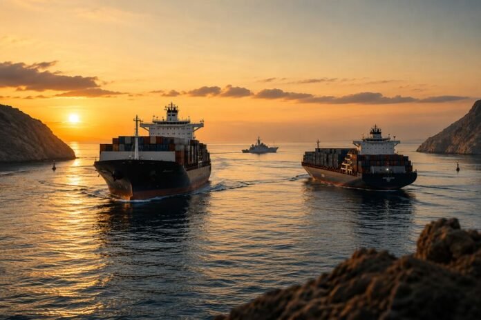 Memorando EUA e Irã pode reduzir tensão no Golfo com navios no Estreito de Ormuz