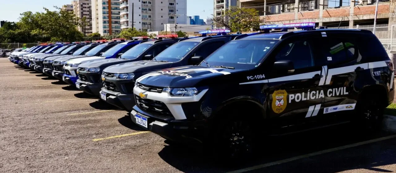 Viaturas semiblindadas em Rondônia entregues pelo Governo de RO para reforçar a segurança pública