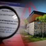 Criminosos usam nome da Justiça para aplicar golpes em Rondônia Composição jornalística mostra documento ampliado por lupa e prédio institucional em alerta sobre golpe da falsa decisão judicial em Rondônia
