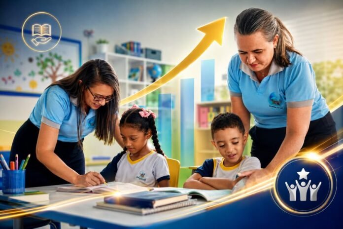 Piso dos professores sobe para R$ 5.130,63 em 2026 com ganho real acima da inflação