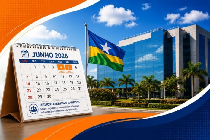 ponto facultativo em rondônia