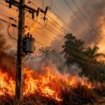 Queimadas afetam 6 mil consumidores de energia em Rondônia queimadas em rondônia