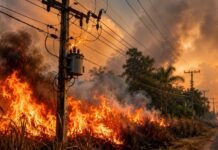 Queimadas afetam 6 mil consumidores de energia em Rondônia queimadas em rondônia