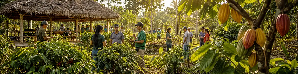 RuralCast Paiter Suruí mostra dia de campo com café, cacau e produção indígena em Cacoal