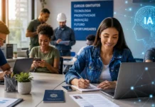 IA assusta jovens, mas Rondônia tem caminhos para quem busca emprego e qualificação Mercado de trabalho em Rondônia com jovens em qualificação profissional e uso de tecnologia