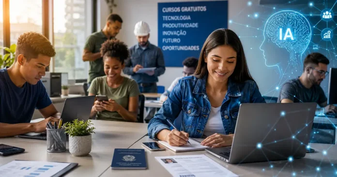 Mercado de trabalho em Rondônia com jovens em qualificação profissional e uso de tecnologia