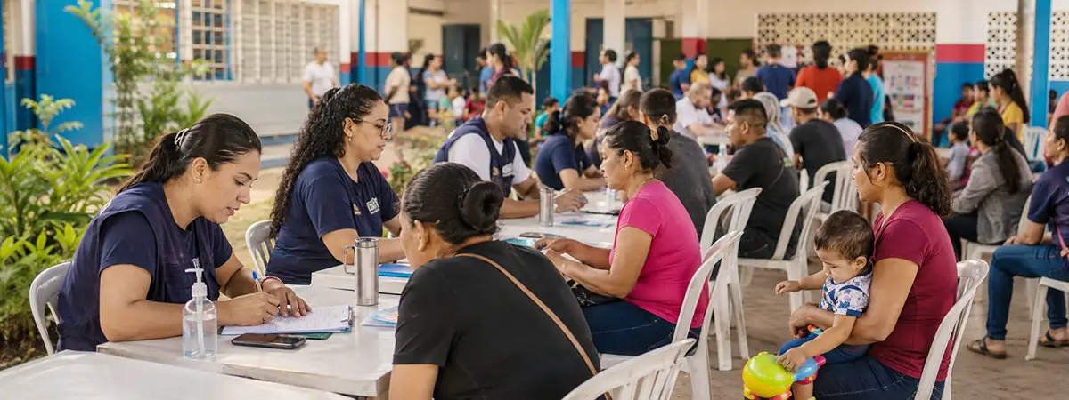 Moradores recebem atendimento gratuito em ação de cidadania em Porto Velho