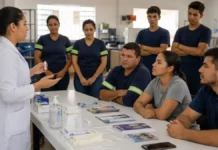 Julho Amarelo reforça testes contra hepatites em Rolim de Moura Julho Amarelo em Rolim de Moura reforça testes rápidos contra hepatites