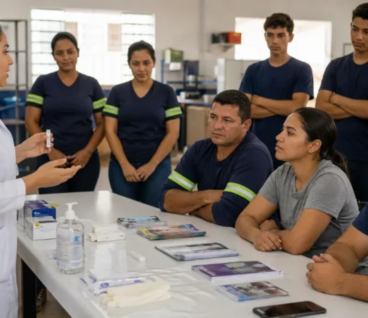 Julho Amarelo reforça testes contra hepatites em Rolim de Moura Julho Amarelo em Rolim de Moura reforça testes rápidos contra hepatites