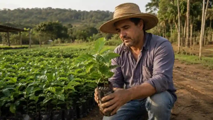 Café clonal em Cacoal com produtor rural e mudas café clonal em Cacoal