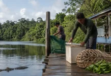 Carne de jacaré do Cuniã avança em processo de Indicação Geográfica Comunidade ribeirinha em cenário amazônico relacionado ao manejo sustentável da carne de jacaré do Cuniã.