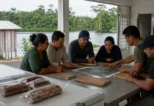Carne de jacaré do Cuniã avança em processo de Indicação Geográfica Carne de jacaré do Cuniã é tema de atividade técnica sobre origem e rastreabilidade na Resex