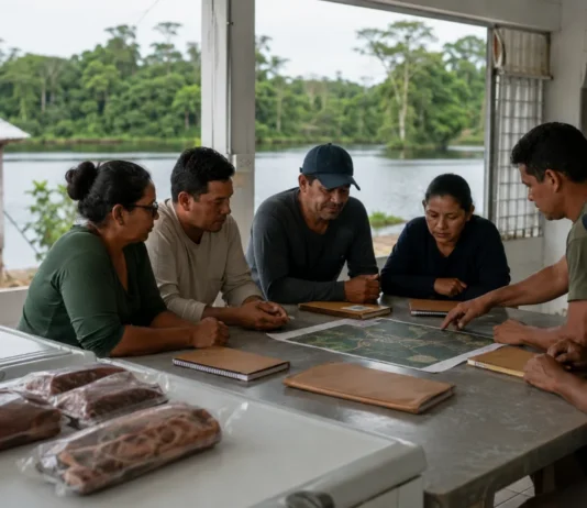 Carne de jacaré do Cuniã avança em processo de Indicação Geográfica Carne de jacaré do Cuniã é tema de atividade técnica sobre origem e rastreabilidade na Resex