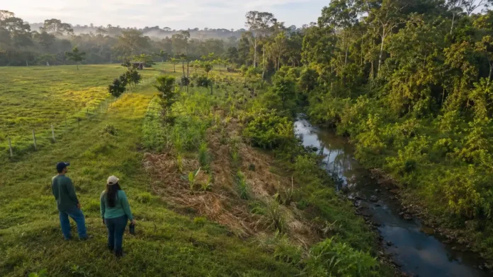 Projetos de conservação de água e solo em área rural da Amazônia