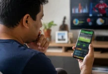 Bets terão alertas sobre perdas e dependência em Rondônia Consumidor observa publicidade de apostas online no celular em Rondônia