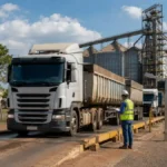 MPF firma acordo para controlar peso de caminhões em Rondônia Excesso de peso é controlado durante pesagem de caminhão graneleiro em Rondônia