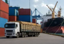 Exportações brasileiras crescem 9,7% e entram no radar do agro de Rondônia Terminal logístico representa as exportações brasileiras acompanhadas pelo agro de Rondônia.