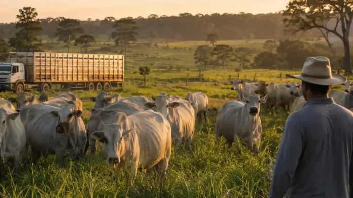 Exportações de carne bovina e pecuária de Rondônia Crescimento das exportações de carne bovina no Brasil é acompanhado pela pecuária de Rondônia, setor importante para produtores, frigoríficos, transportadores e municípios do agro.