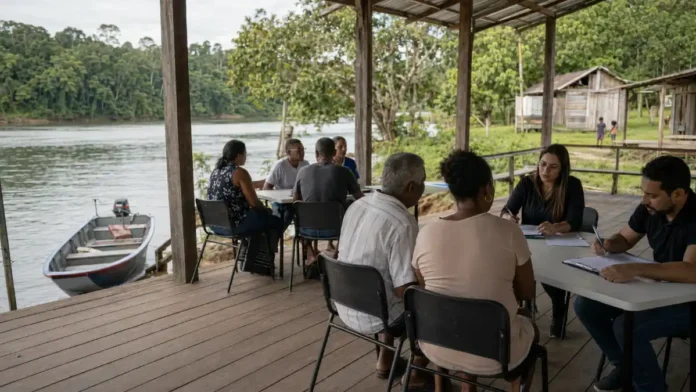 MPRO participa de atendimentos em Pedras Negras MPRO em Pedras Negras acompanha atendimentos jurídicos e documentais na comunidade quilombola