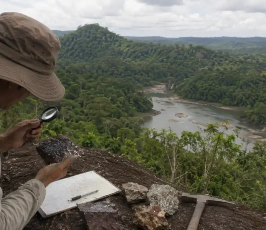 Rondônia aparece entre estados estratégicos para minerais críticos na Amazônia Arte horizontal sobre minerais críticos em Rondônia destaca a participação do estado nos processos minerários da Amazônia Legal.