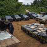 Operação Sufocare Fronteiras apreende quase meia tonelada de drogas Operação Sufocare Fronteiras reúne equipes e materiais apreendidos em base integrada
