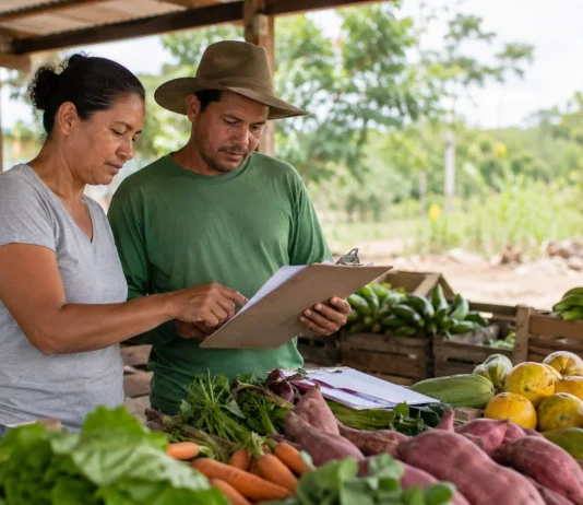 PAA abre chamada para agricultores de Primavera de Rondônia Agricultores conferem cadastro para fornecer alimentos ao PAA Primavera de Rondônia.