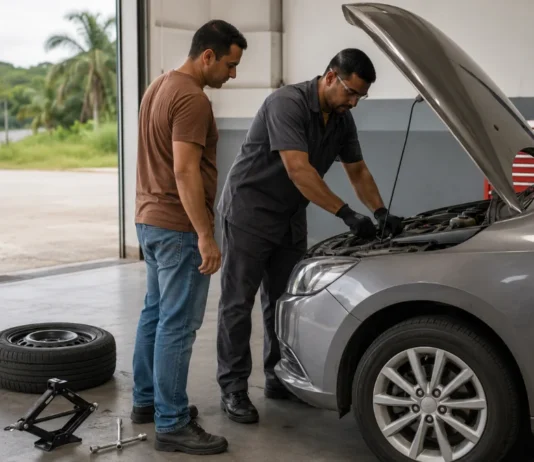 Detran-RO orienta revisão do carro antes do retorno das férias Revisão preventiva do veículo em oficina antes de viagem pelas rodovias de Rondônia