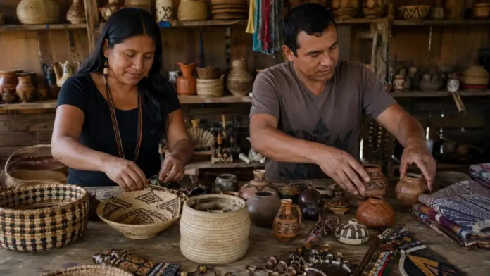 Artesãos produzem peças para disputar vagas para artesãos de Rondônia