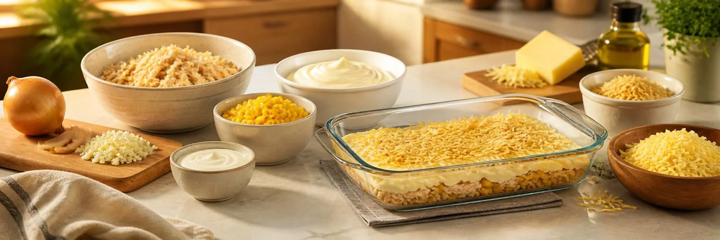 Fricassê de frango servido com arroz e salada Fricasse de frango cremoso servido com arroz branco e salada