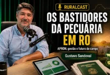 Gustavo Sandoval revela bastidores da APRON e da pecuária em RO Gustavo Sandoval participa do RuralCast sobre pecuária rondoniense, APRON, regularização fundiária, segurança no campo e genética