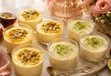 Mousse fácil de limão ou maracujá com 3 ingredientes Ingredientes do mousse fácil com limão, maracujá, leite condensado e creme de leite