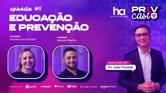Missão Gênese é tema do PrevCast com debate sobre educação em saúde e prevenção do câncer nas escolas