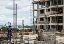 Custo médio da construção chega a R$ 2.188,93 por m² em Rondônia Obra em andamento em Rondônia ilustra o custo da construção em julho de 2026, segundo o IBGE