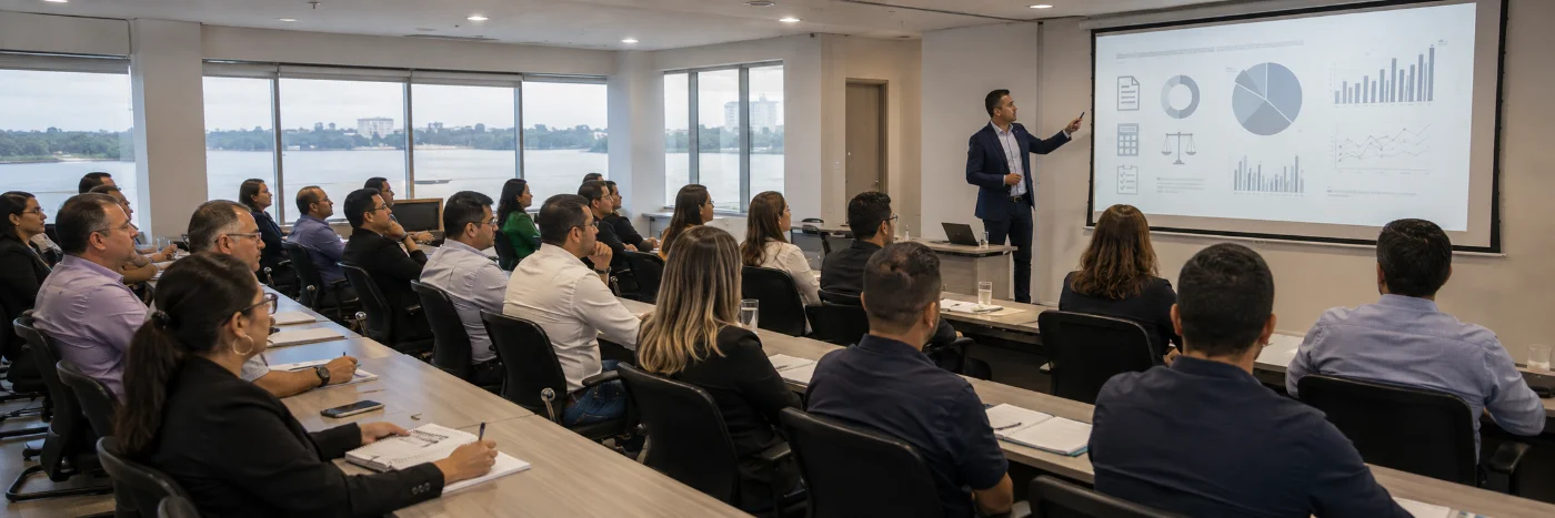 Palestra sobre Reforma Tributária em Guajará-Mirim com foco em empresas e setor produtivo
