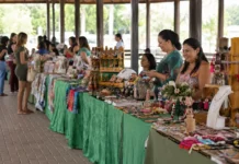 Feira Mulher do Norte terá duas edições em Porto Velho no dia 7 Expositoras atendem o público durante a Feira Mulher do Norte em Porto Velho.