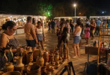 Feira Rondônia Empreendedora segue até domingo no Espaço Alternativo Visitantes circulam entre estandes da Feira Rondônia Empreendedora no Espaço Alternativo, em Porto Velho.