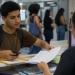 Candidatos do Prouni 2026 têm até sexta-feira para comprovar informações Candidato do Prouni 2026 entrega documentos para comprovação das informações da segunda chamada.