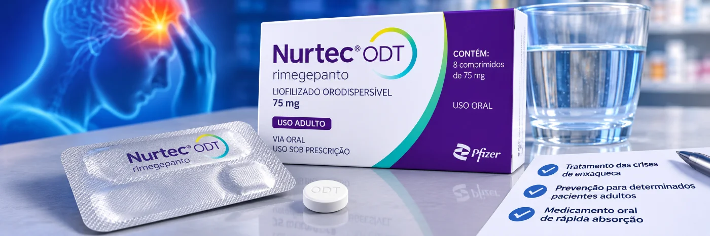 Rimegepanto representa nova opção de tratamento oral para enxaqueca aprovada pela Anvisa