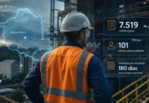 Rondônia teve 7,5 mil acidentes de trabalho e 101 óbitos em 2025; nova regra amplia investigação Acidentes de trabalho em Rondônia com 7.519 notificações e 101 óbitos pelo acidente em 2025