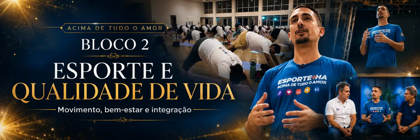 Projetos socioculturais com esporte e qualidade de vida no Hospital de Amor