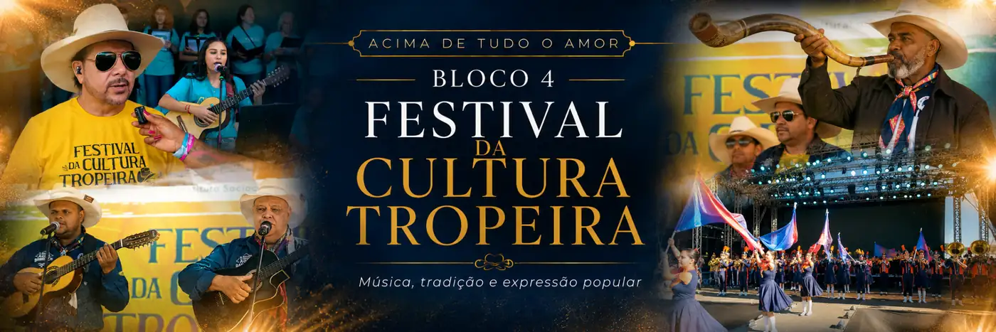 Projetos socioculturais no Festival da Cultura Tropeira ligado ao Hospital de Amor