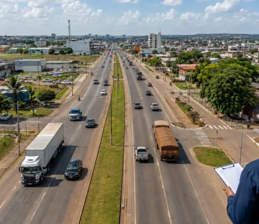 Vilhena debate hoje projetos para modernizar trecho urbano da BR-364 BR-364 em Vilhena em trecho urbano que será debatido em audiência pública