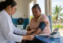 Calor aumenta atenção com pressão e coração em Porto Velho Calor e coração exigem atenção durante aferição de pressão em Porto Velho
