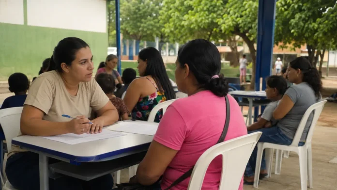 Atendimento comunitário do Cadastro Único Famílias recebem atendimento do CadÚnico em Porto Velho