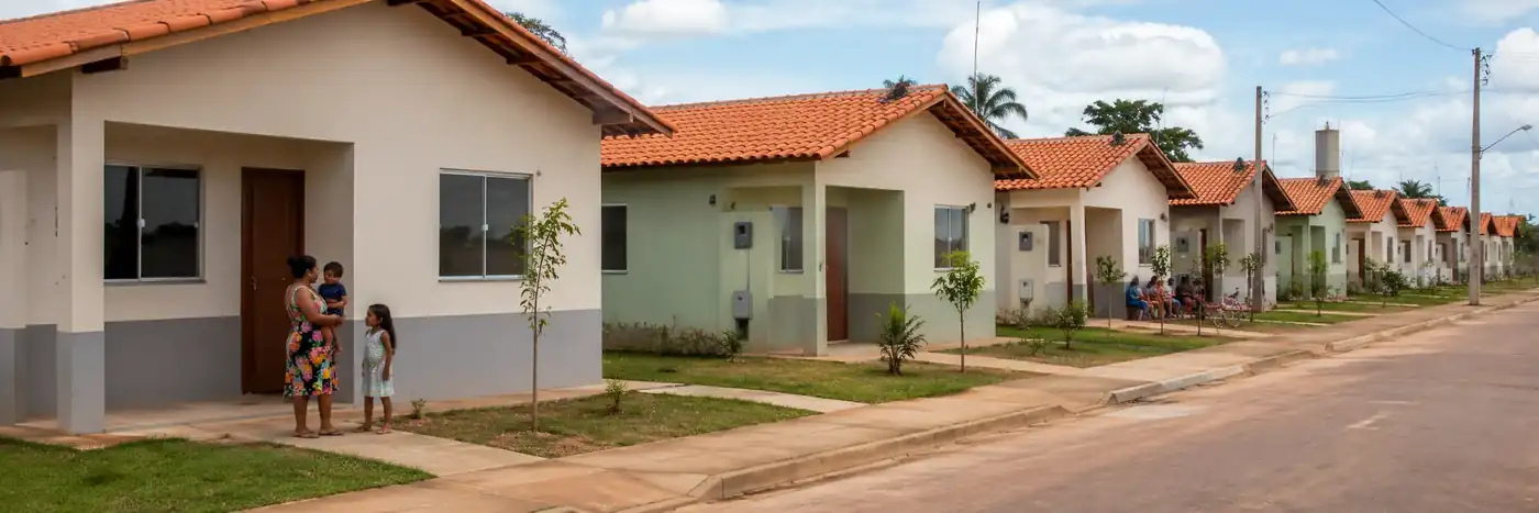Moradias populares em Guajará-Mirim ilustram pré-inscrições para 90 casas