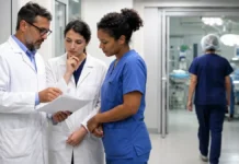 Vilhena passa de 350 para 1.054 cirurgias com médicos especialistas, que podem ficar até 2027 Equipe médica em ambiente hospitalar representa o avanço das cirurgias em Vilhena